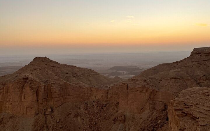 Riyadh Trips edge of the world red sand dunes