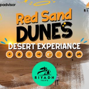 Red sand dunes trip